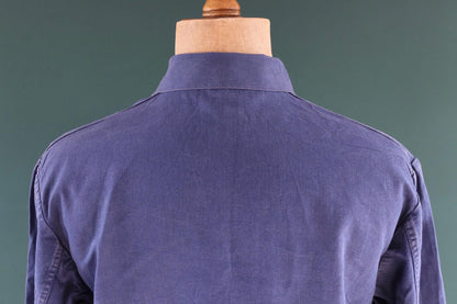 Vintage chore coat - cotton twill workwear jacket - 47” chest