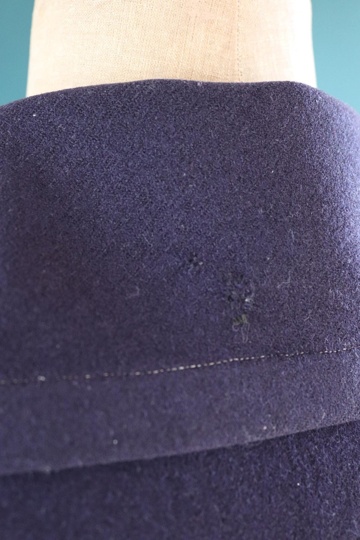 Vintage 1930s French wool sailor shirt - Au Petit Matelot - 46" chest