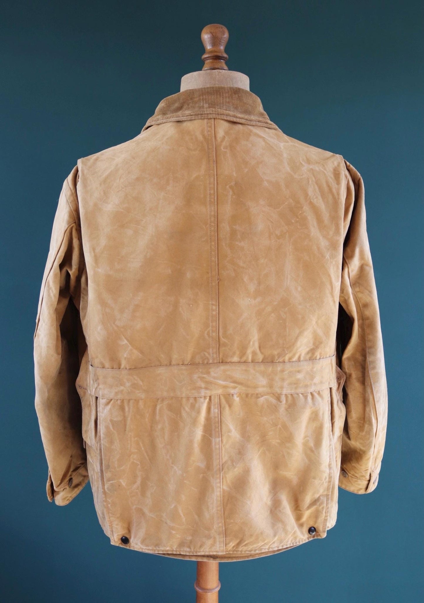 Vintage 1930s Utica Duxbak workwear jacket - duck cotton canvas - chore coat - 48” chest
