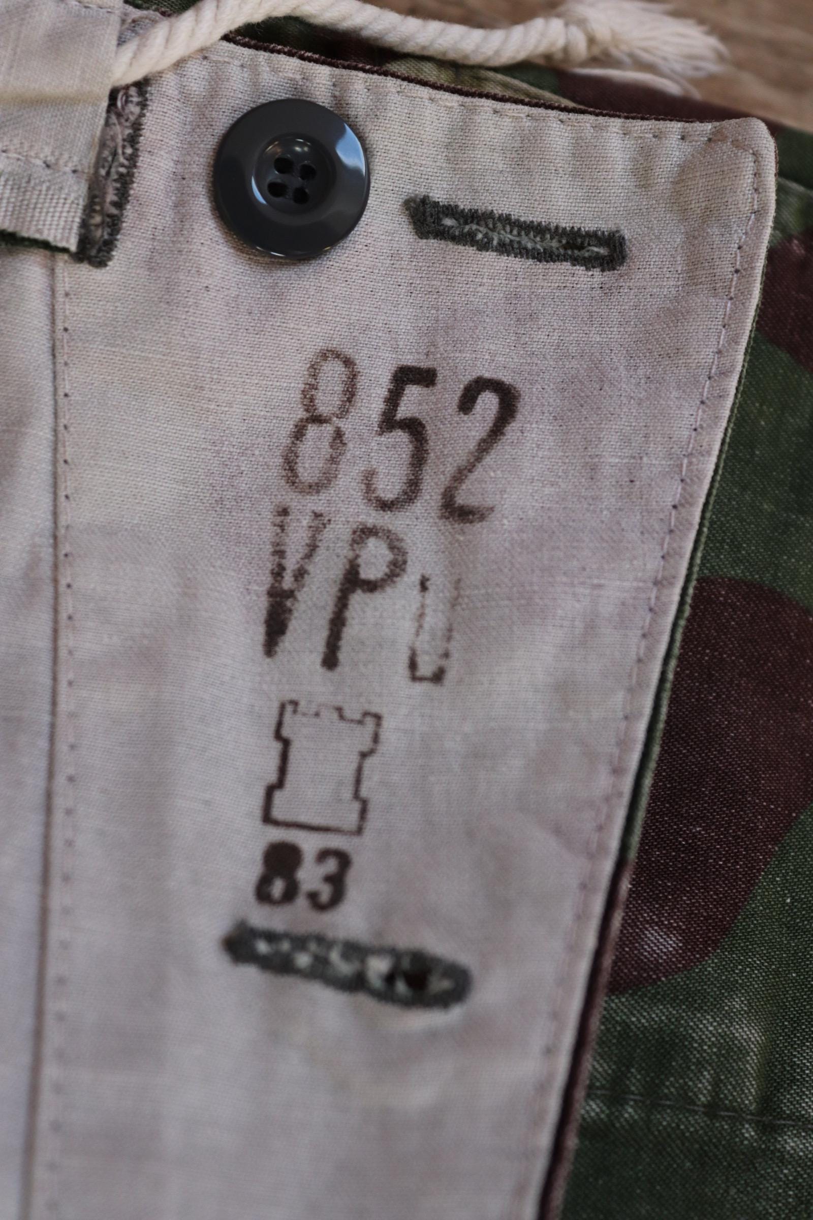 Vintage 1980s Finnish M62 camo trousers - windproof paratrooper pants - 39” x 29”