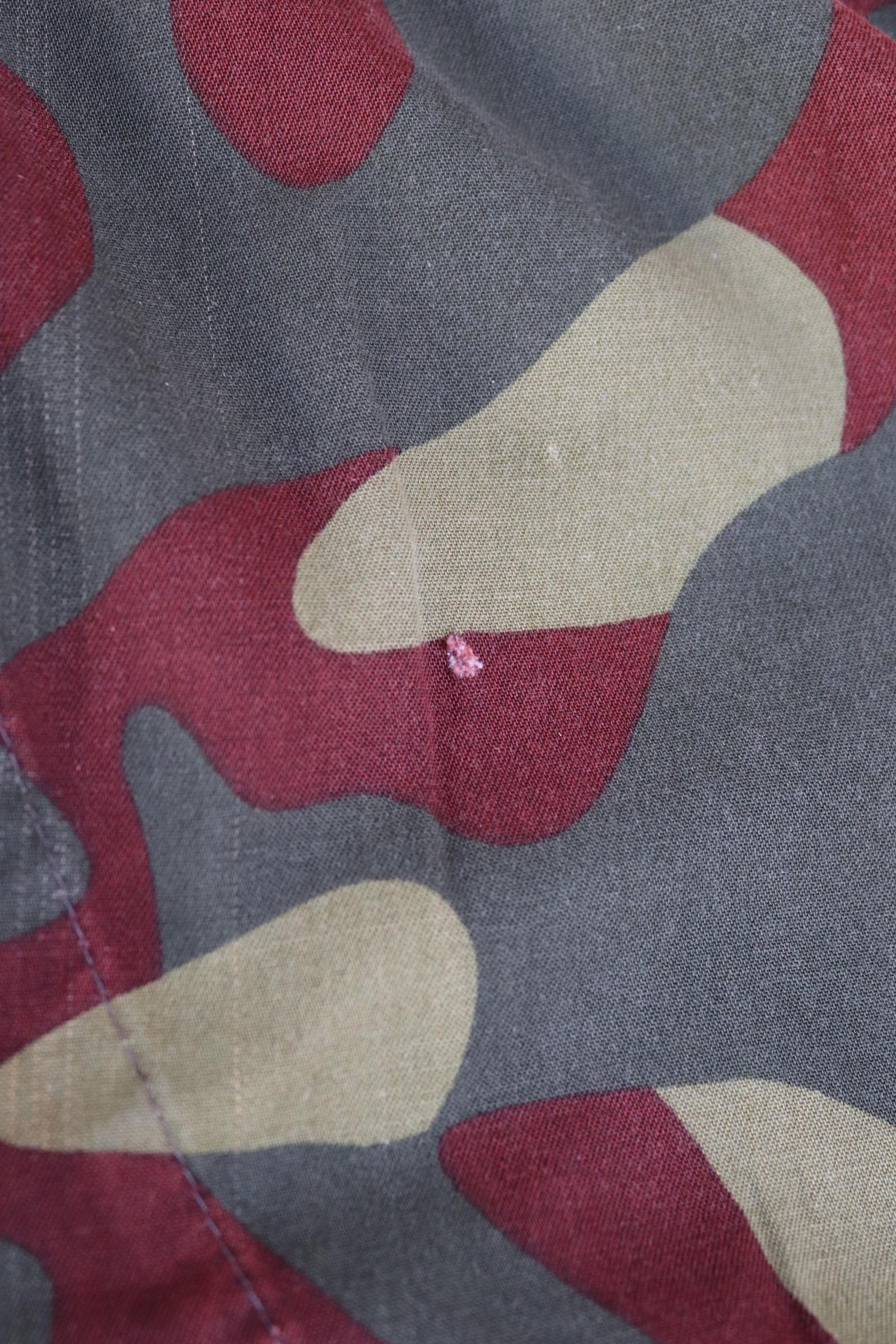 Vintage 1980s Finnish M62 camo trousers - windproof paratrooper pants - 40” x 27”