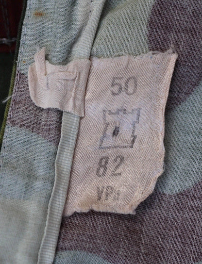 Vintage 1980s Finnish M62 camo trousers - windproof paratrooper pants - 37” x 27”