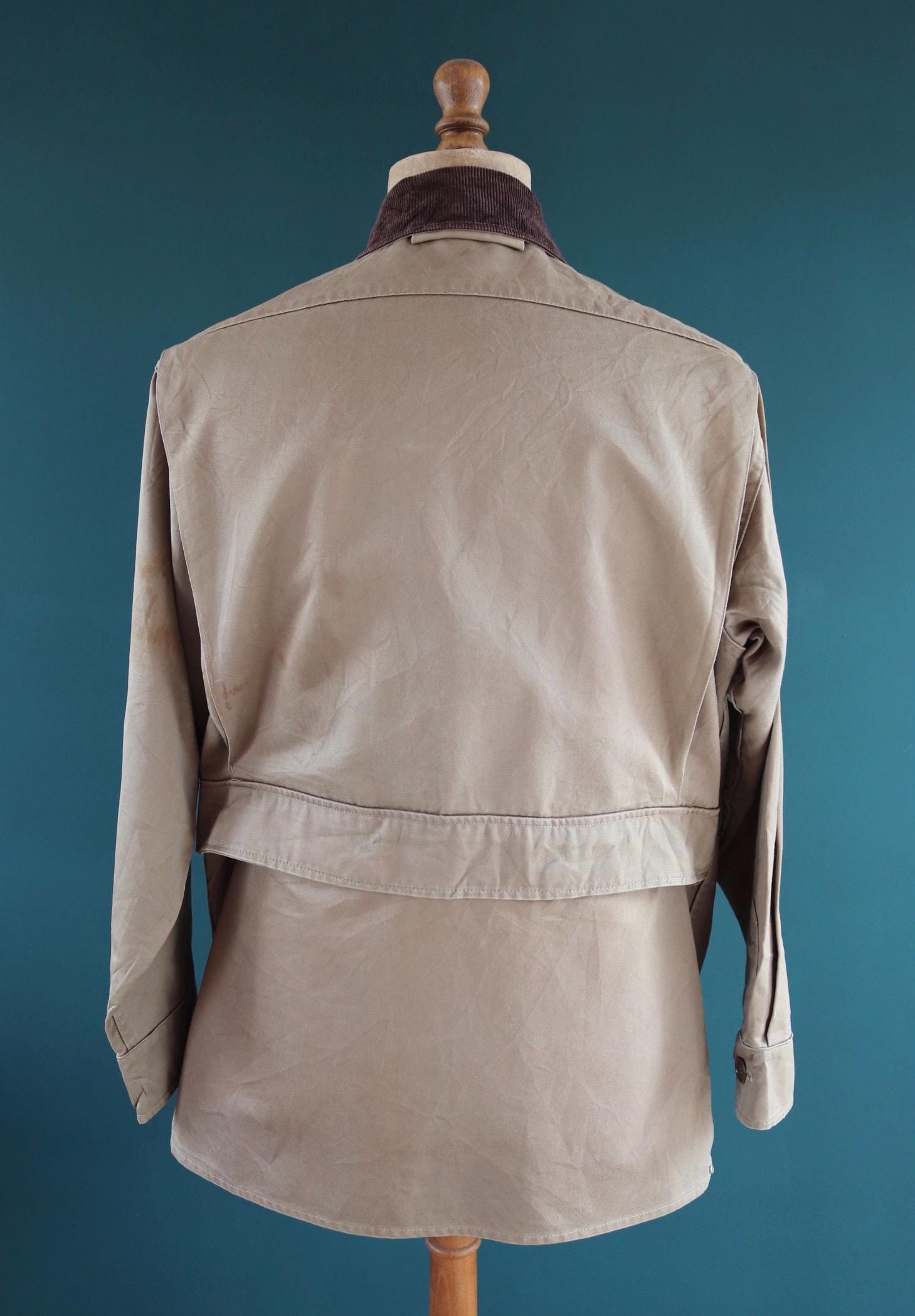 Vintage 1960s canvas hunting jacket - American workwear - 48" chest