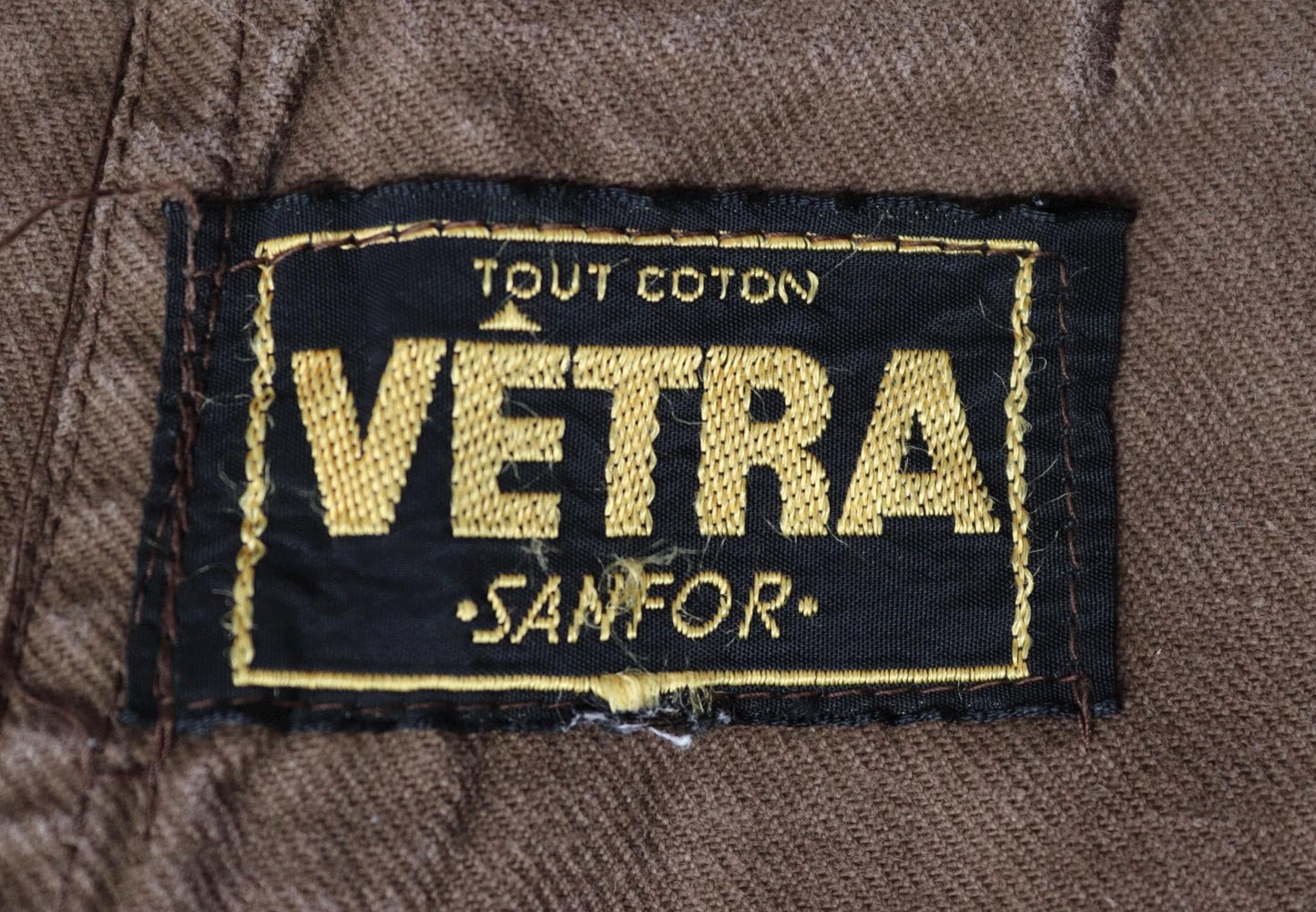 Vintage 1960s French workwear overalls - Vetra dungarees - 36” x 26”