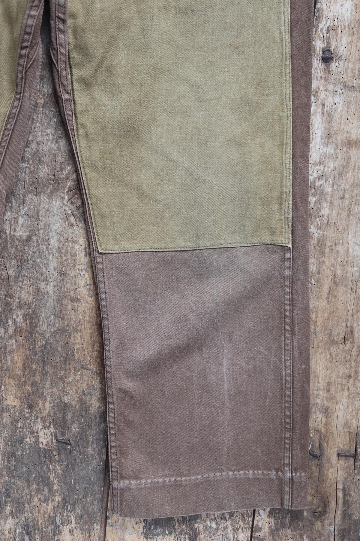 Vintage 1960s French workwear overalls - Vetra dungarees - 36” x 26”
