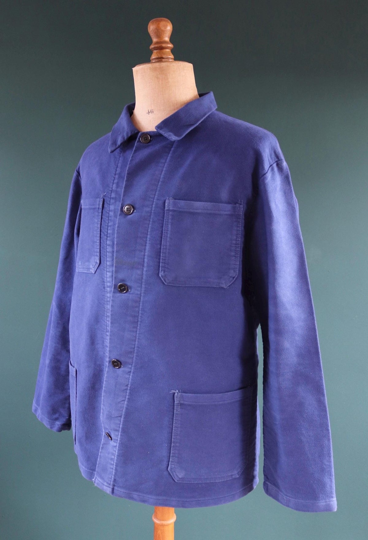 Vintage moleskin workwear jacket - chore coat - 46" chest