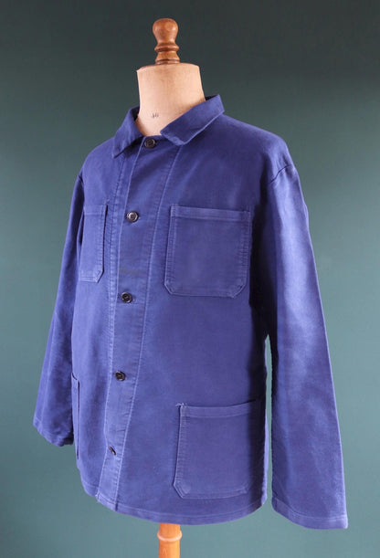 Vintage moleskin workwear jacket - chore coat - 46" chest