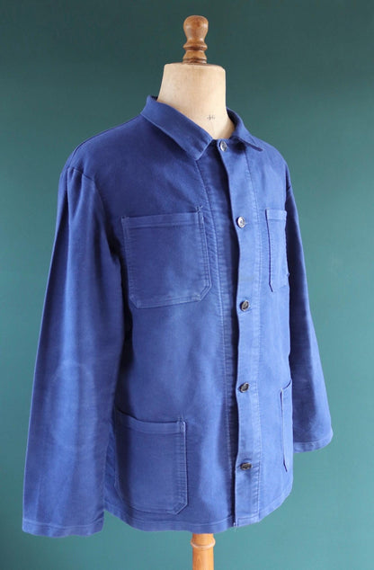 Vintage moleskin workwear jacket - chore coat - 46" chest