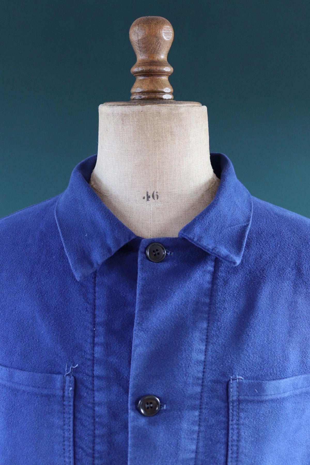 Vintage moleskin workwear jacket - chore coat - 46" chest
