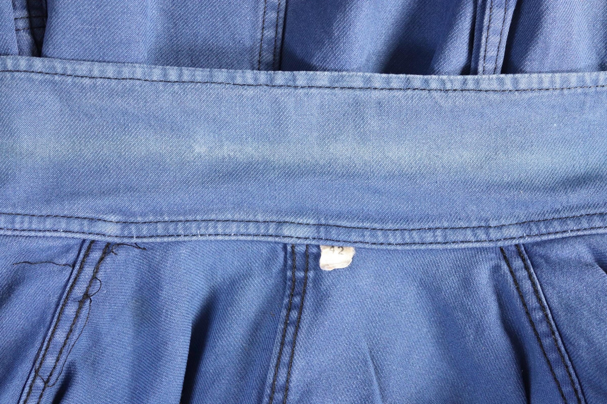 Vintage French fireman’s jacket - 1960s workwear - chore coat - 39" chest
