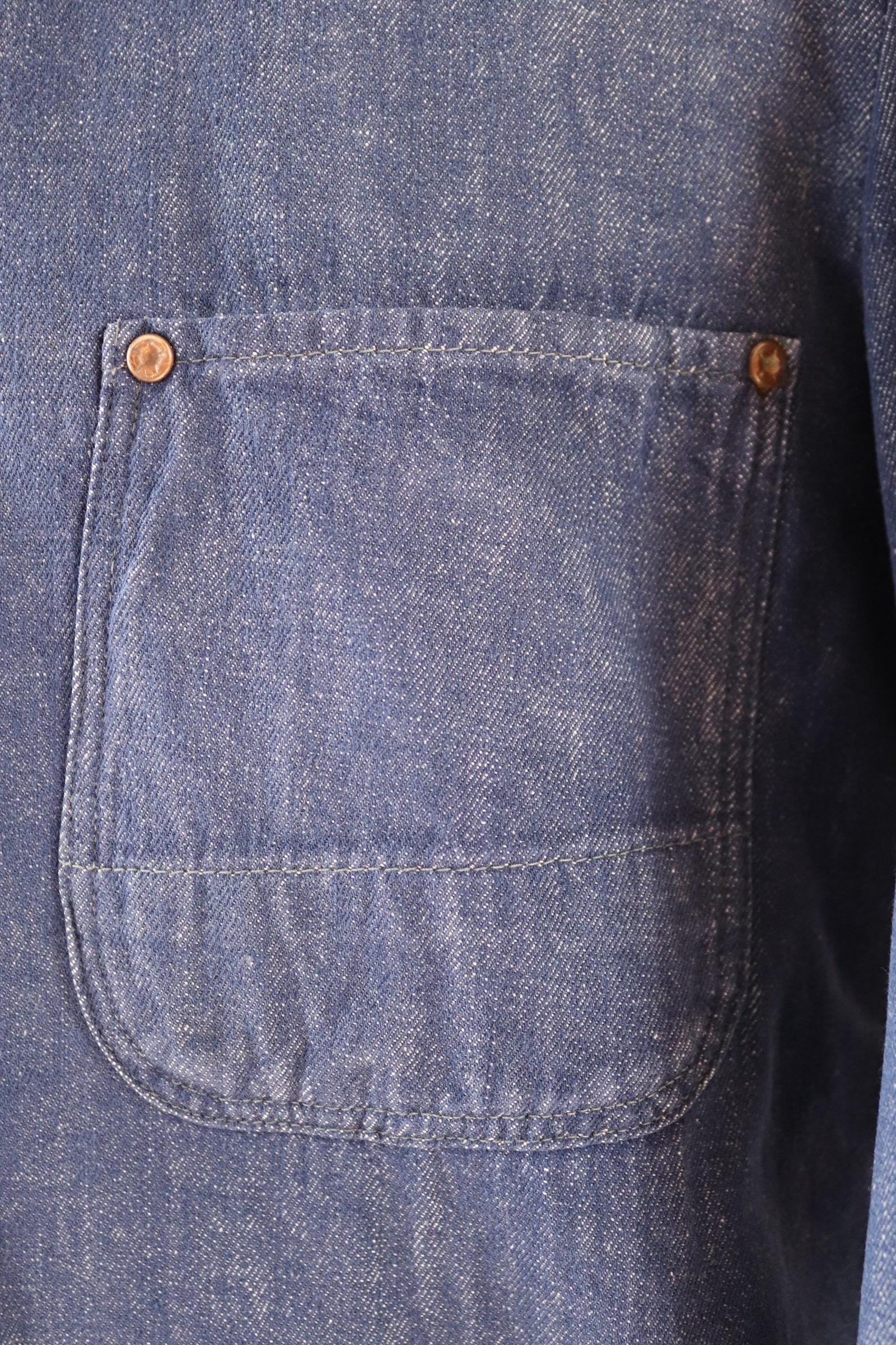 Vintage workwear jacket - chore coat - 46" chest