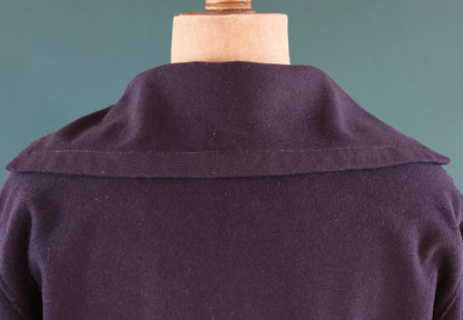 Vintage 1930s French wool sailor shirt - Au Petit Matelot - 46" chest
