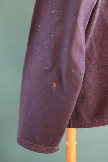 Vintage 1930s French wool sailor shirt - Au Petit Matelot - 46" chest
