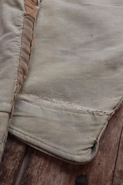Vintage WW2 British workwear - 1940s overalls - mechanic coveralls - 43” x 37” x 26”