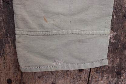 Vintage WW2 British workwear - 1940s overalls - mechanic coveralls - 43” x 37” x 26”