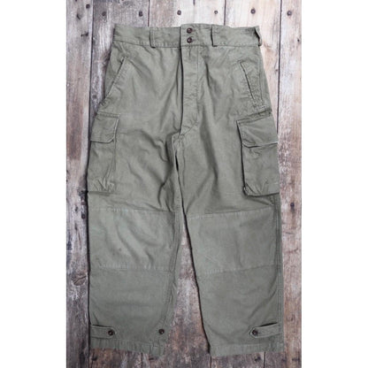 Vintage 1940s French M47 utility pants - military workwear - 37” x 29”