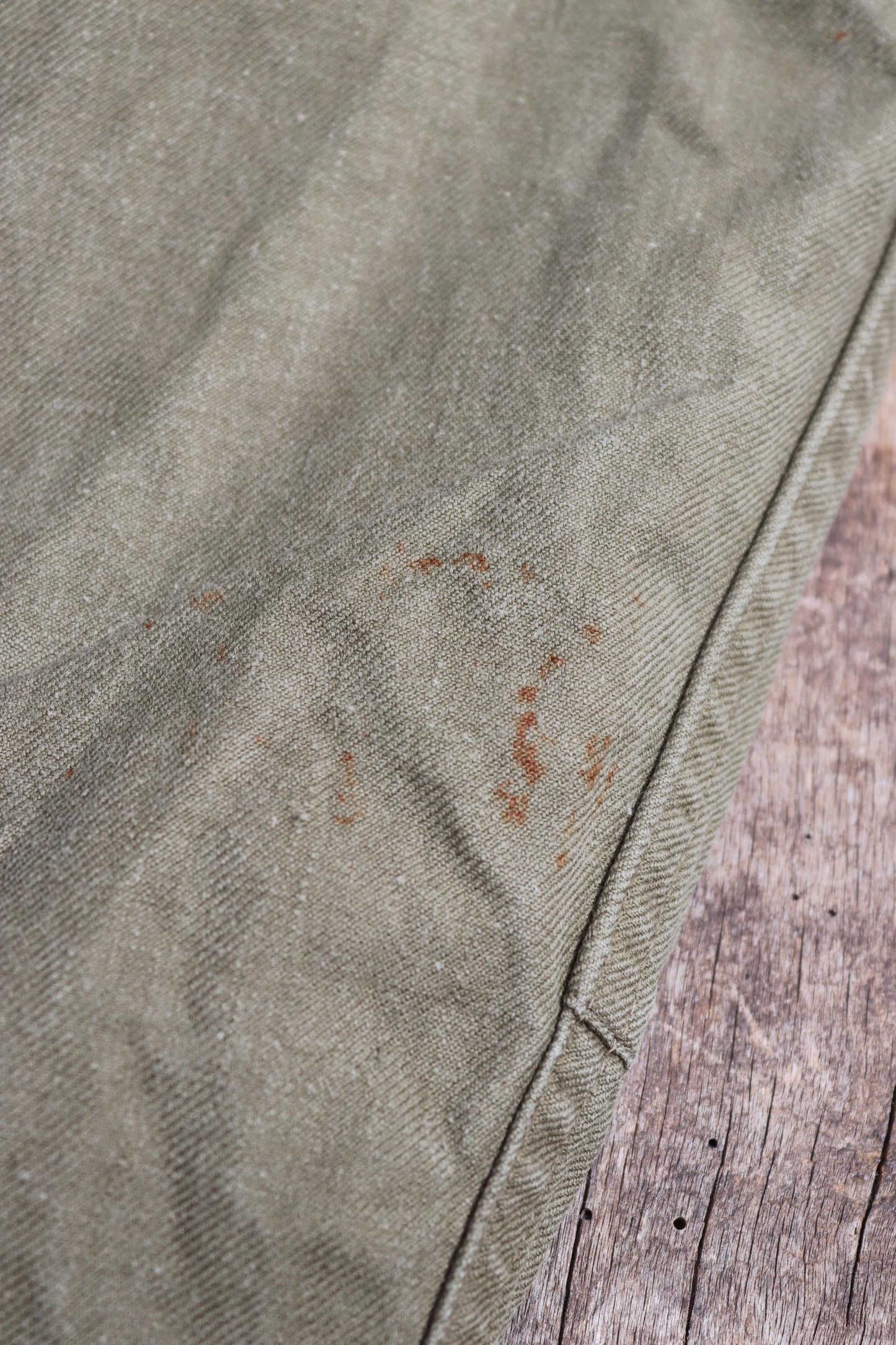 Vintage 1940s French M47 utility pants - military workwear - 37” x 29”