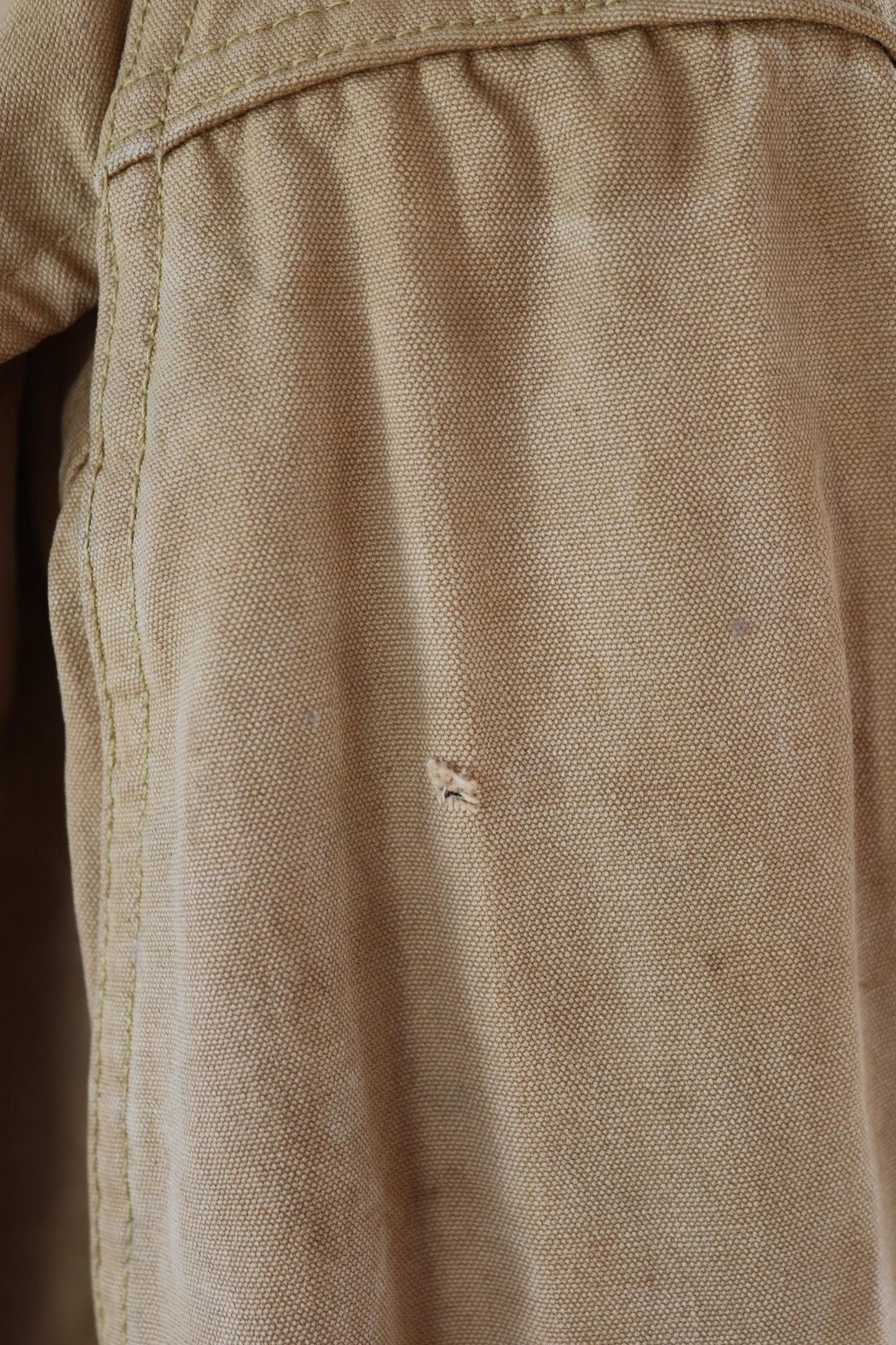 Vintage 1950s canvas hunting jacket - JC Higgins - American workwear - chore coat - 52" chest