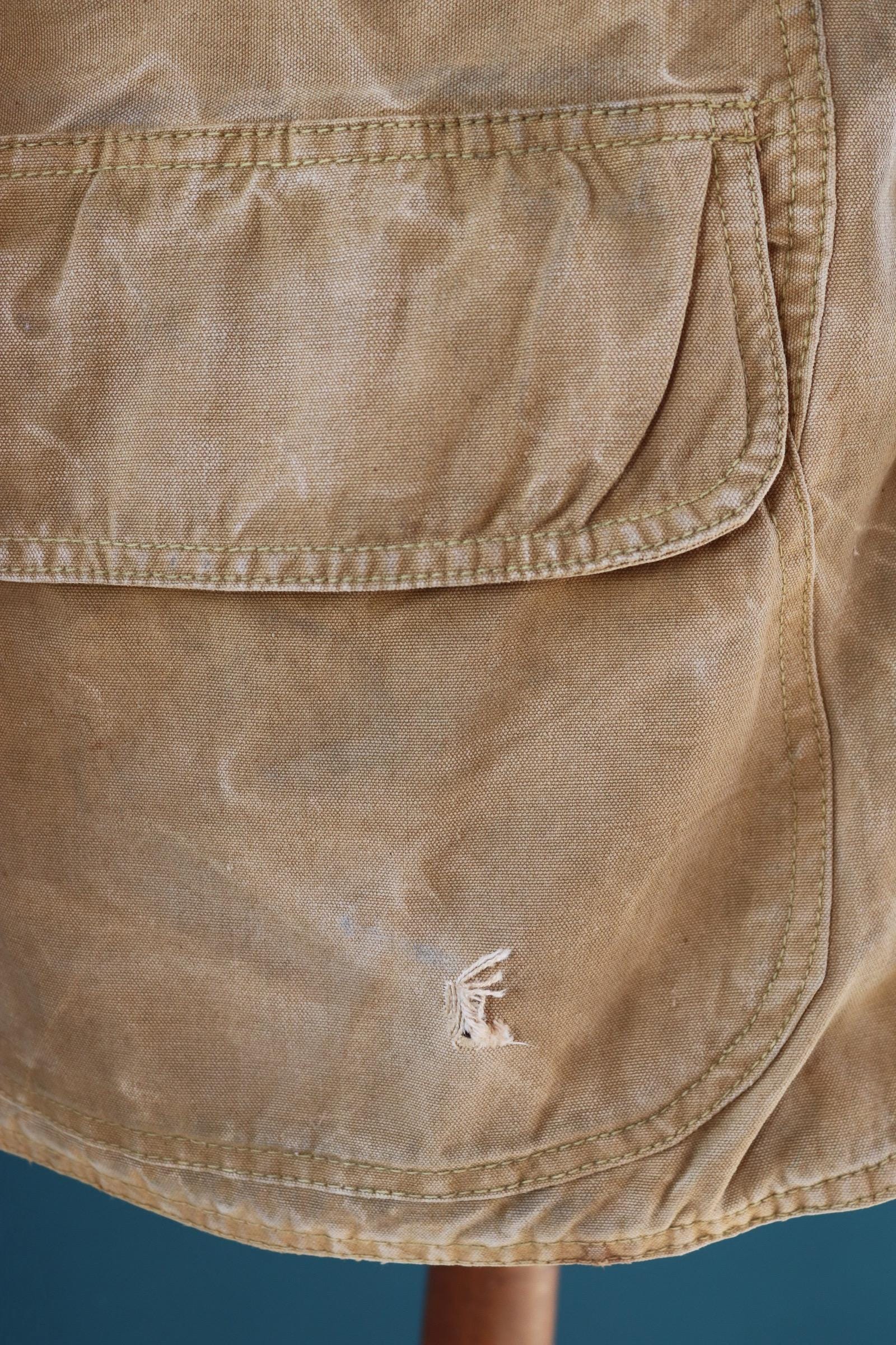 Vintage 1950s canvas hunting jacket - JC Higgins - American workwear - chore coat - 52" chest