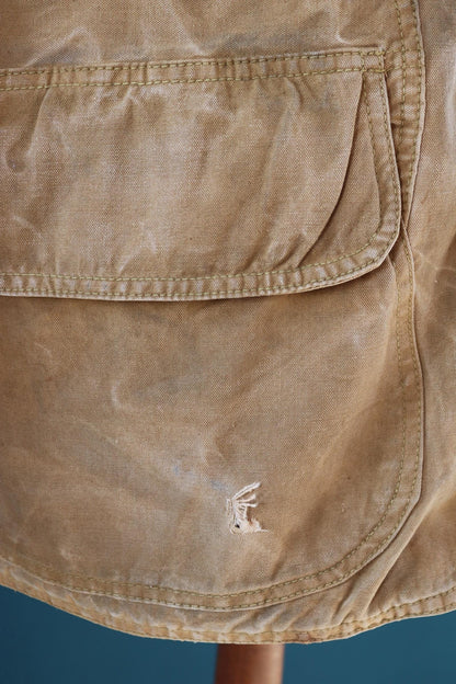 Vintage 1950s canvas hunting jacket - JC Higgins - American workwear - chore coat - 52" chest