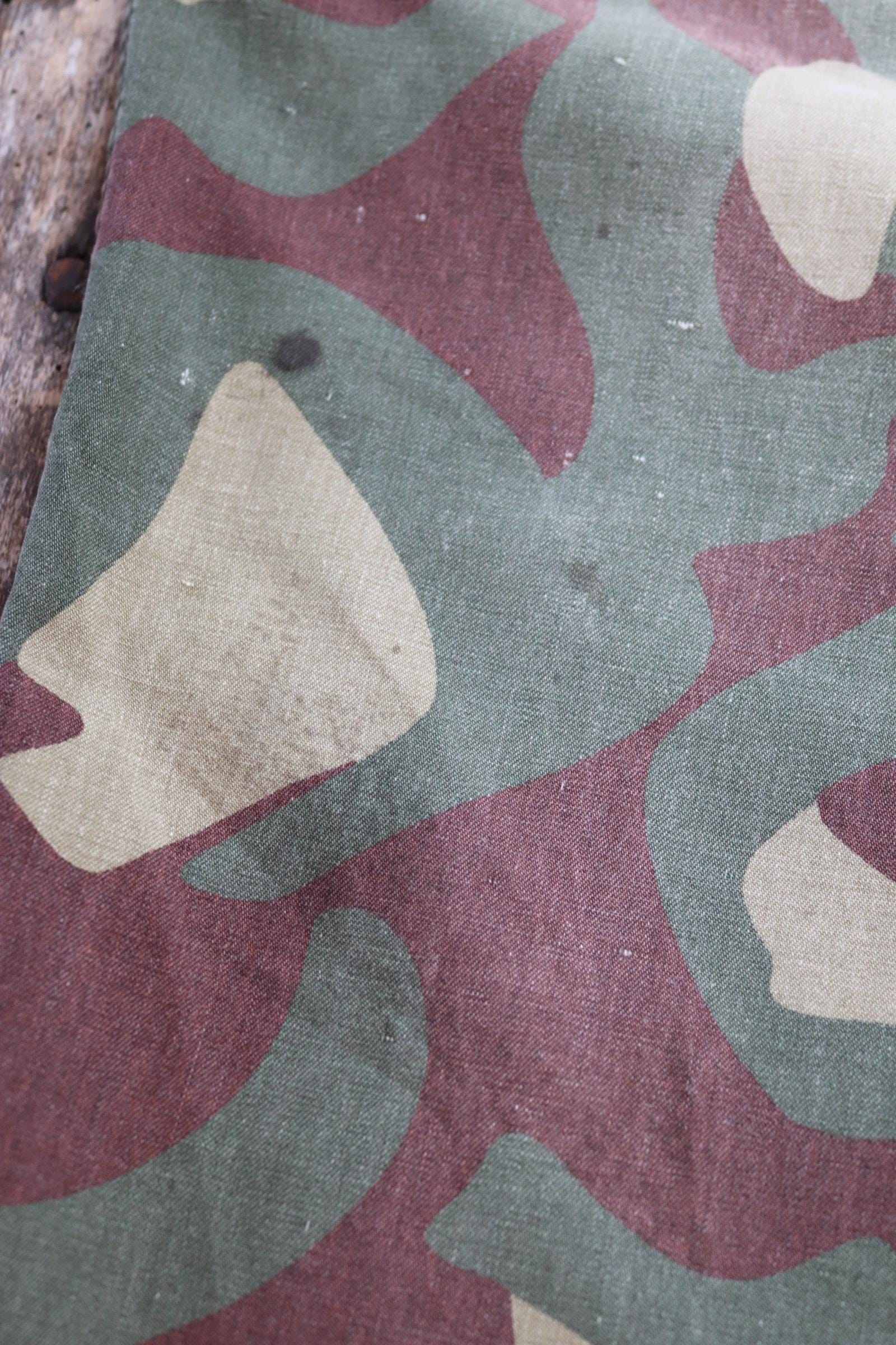 Vintage 1960s Finnish M62 camo trousers - windproof paratrooper pants - 41” x 29”