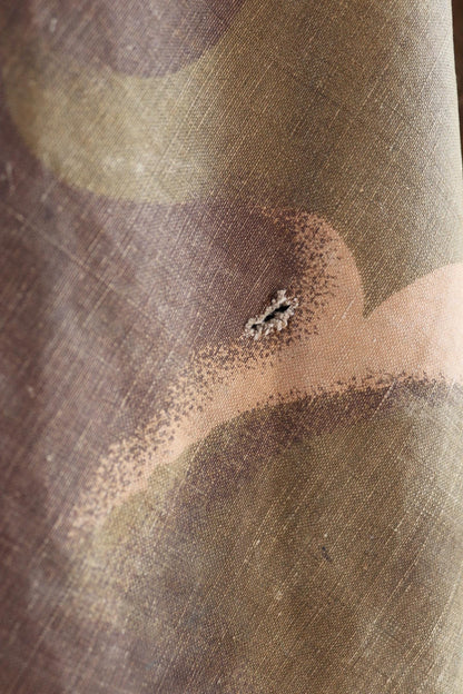 Vintage Hungarian military Zeltbahn cape - camouflage poncho - LARP
