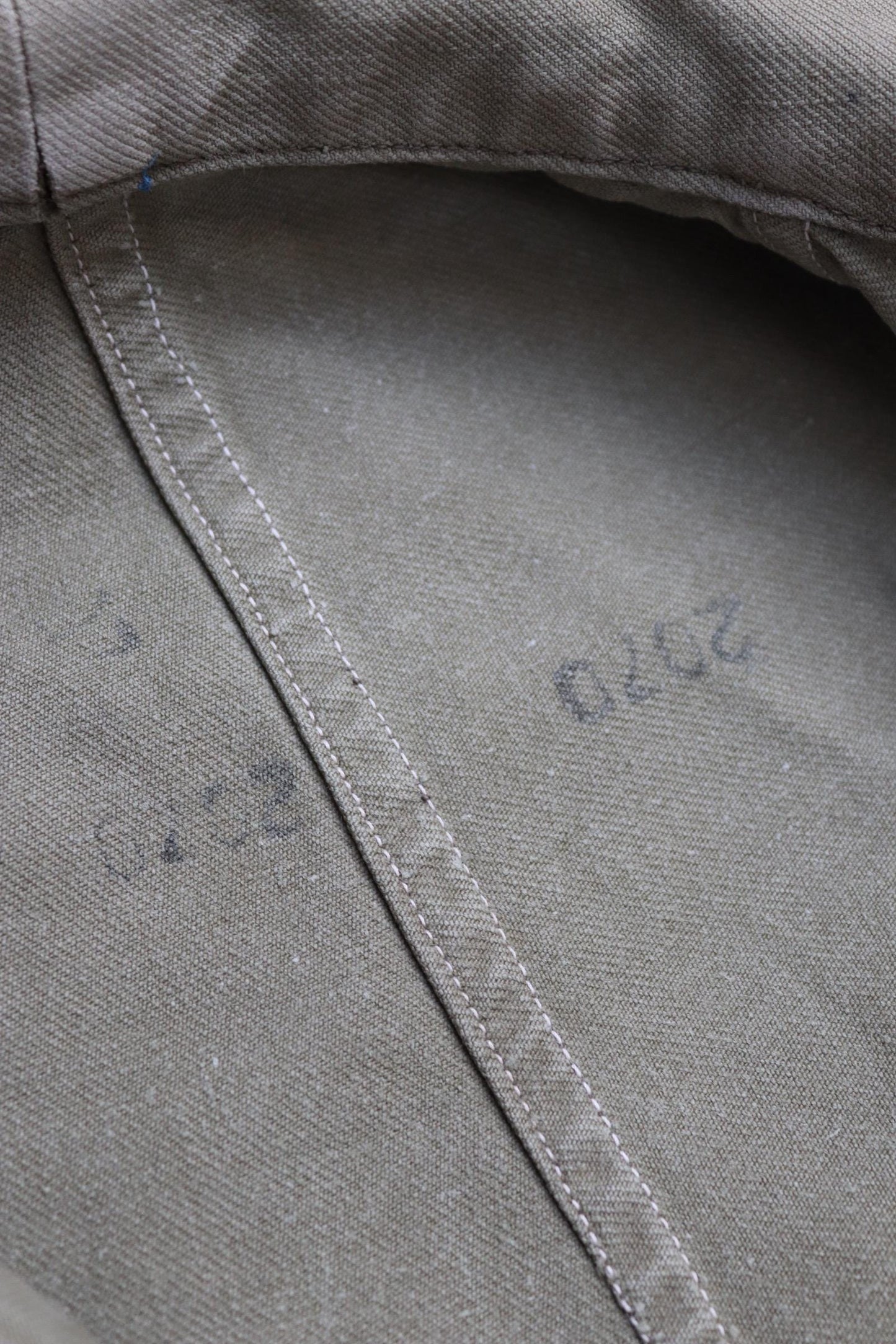 Vintage 1950s French M50 military coveralls - workwear overalls - army mechanic - 47” x 42” x 28”