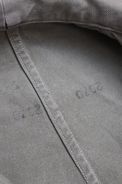 Vintage 1950s French M50 military coveralls - workwear overalls - army mechanic - 47” x 42” x 28”