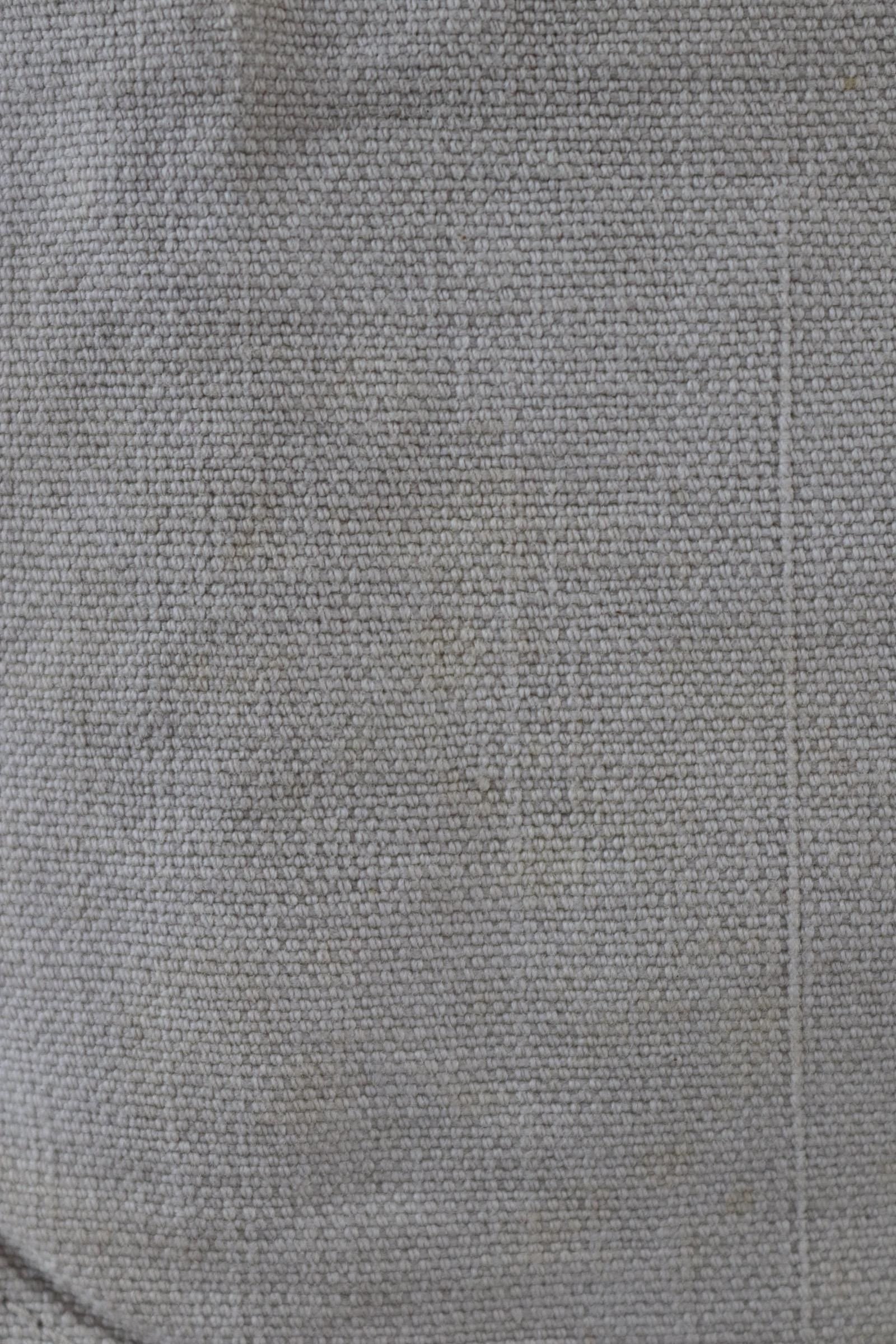 Antique WW1 military bag - Swedish army musette - cotton cross body bread bag - mattornist