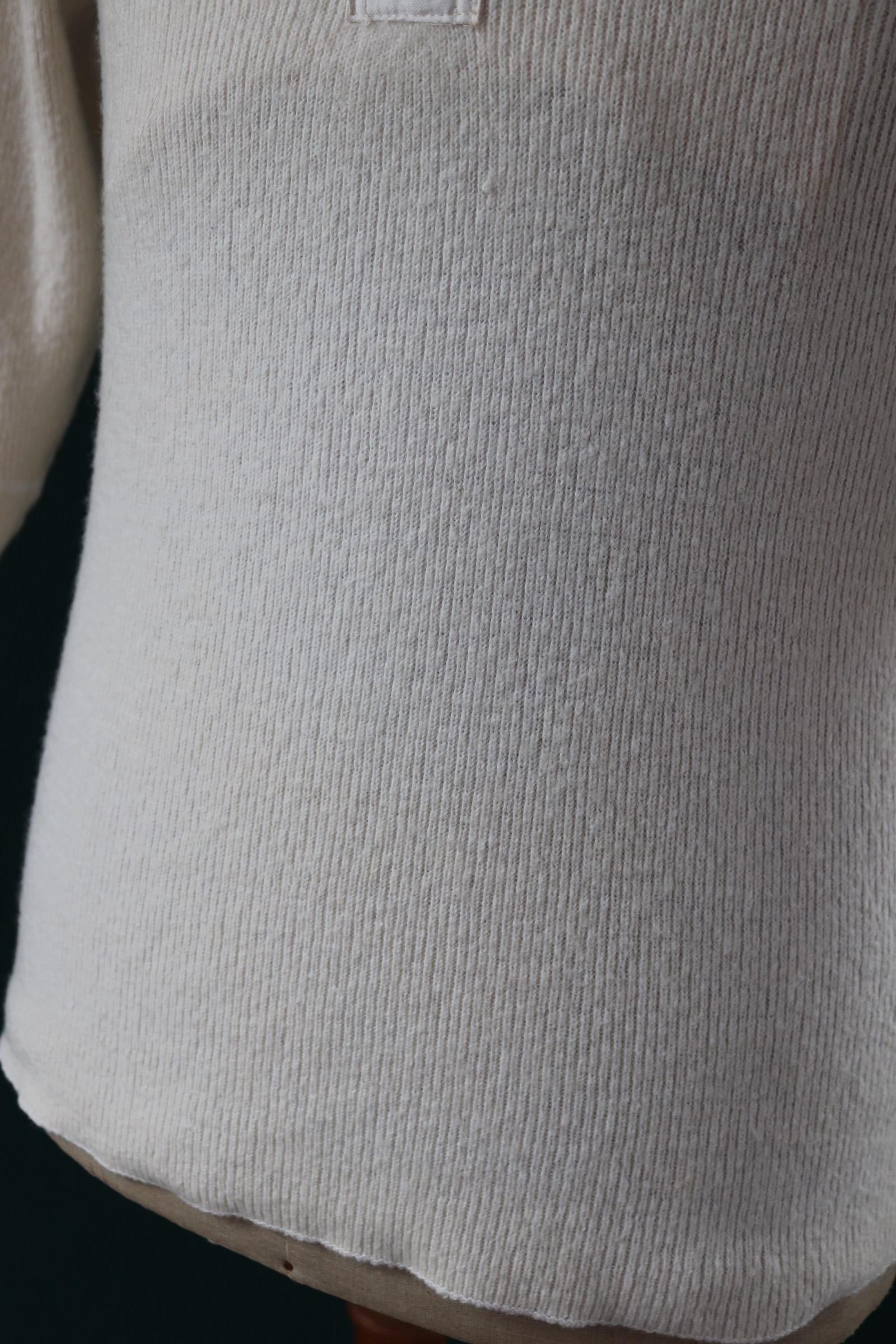 Vintage 1940s Penmans wool undershirt - Henley shirt - thermal base layer - made in Canada - 36" chest