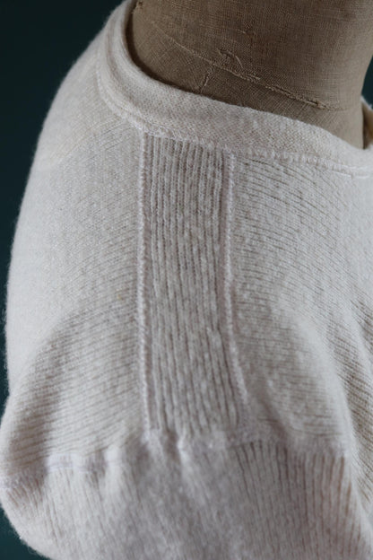 Vintage 1940s Penmans wool undershirt - Henley shirt - thermal base layer - made in Canada - 36" chest