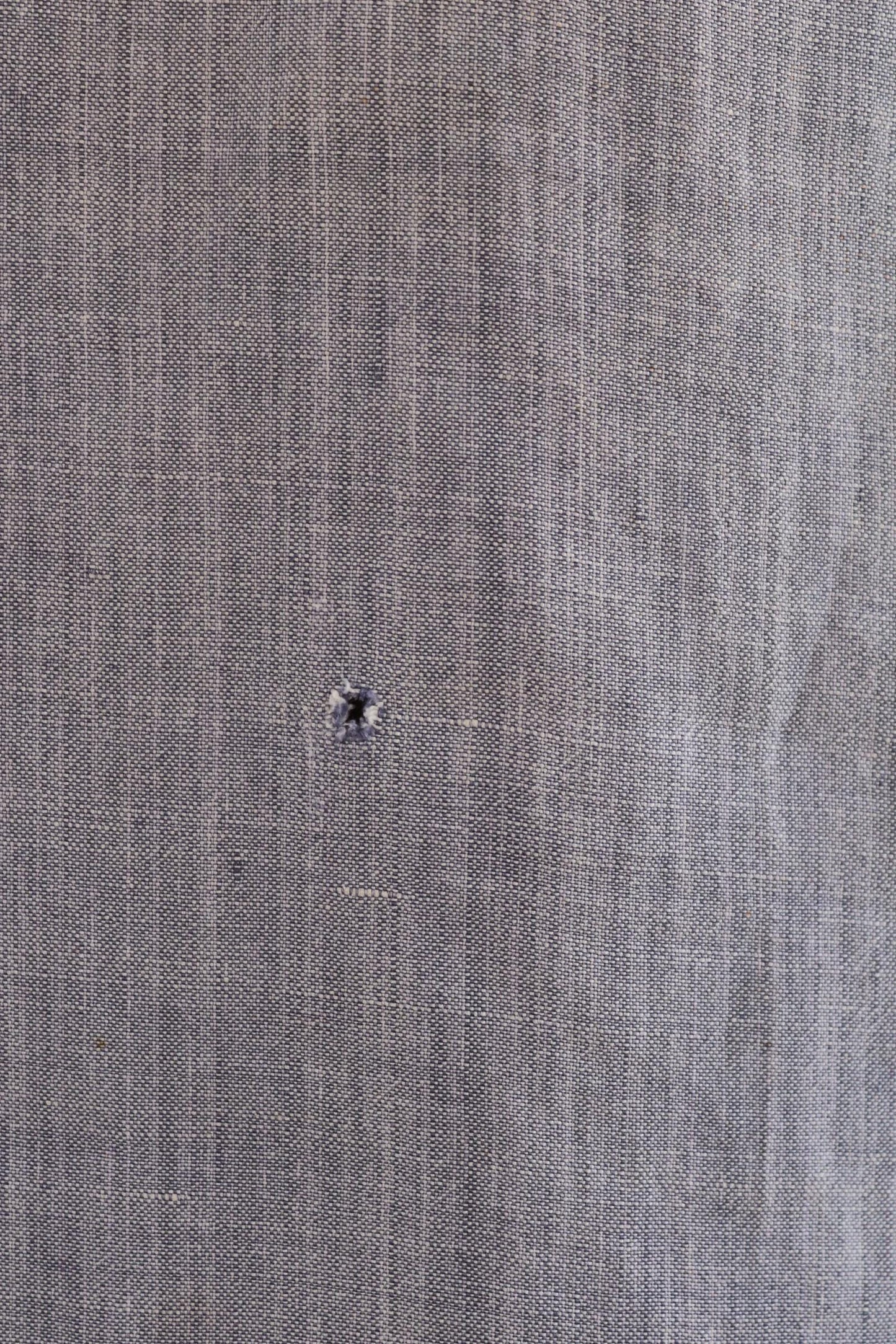 Vintage 1960s French linen saillor shirt - military workwear - 42" chest