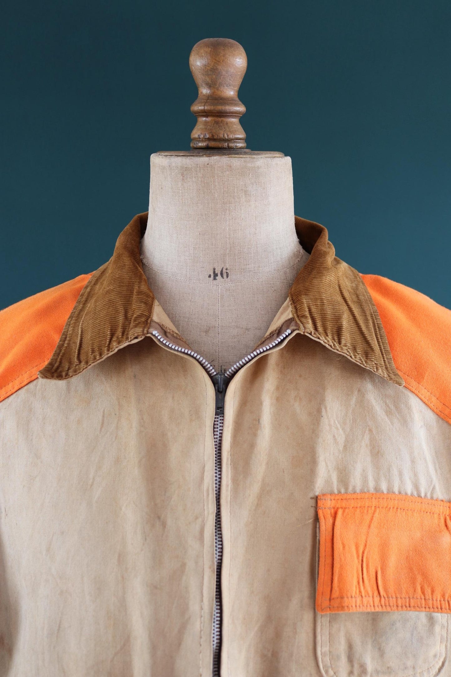 Vintage canvas hunting jacket - American workwear - 50" chest