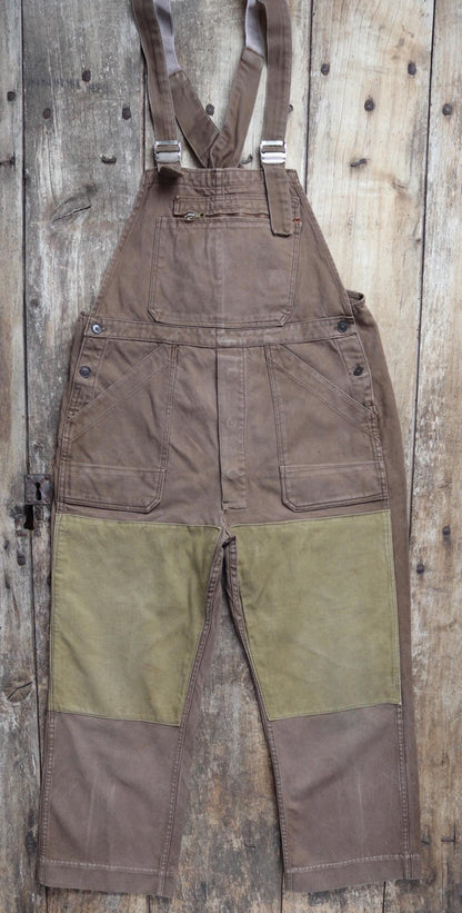 Vintage 1960s French workwear overalls - Vetra dungarees - 36” x 26”