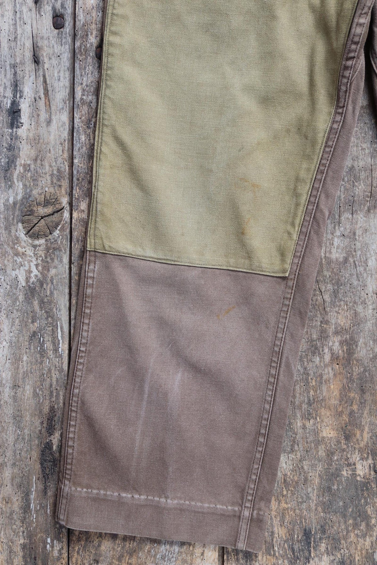 Vintage 1960s French workwear overalls - Vetra dungarees - 36” x 26”