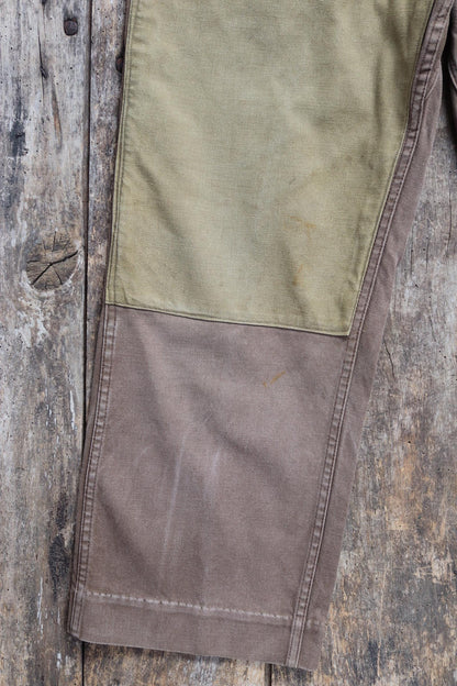 Vintage 1960s French workwear overalls - Vetra dungarees - 36” x 26”