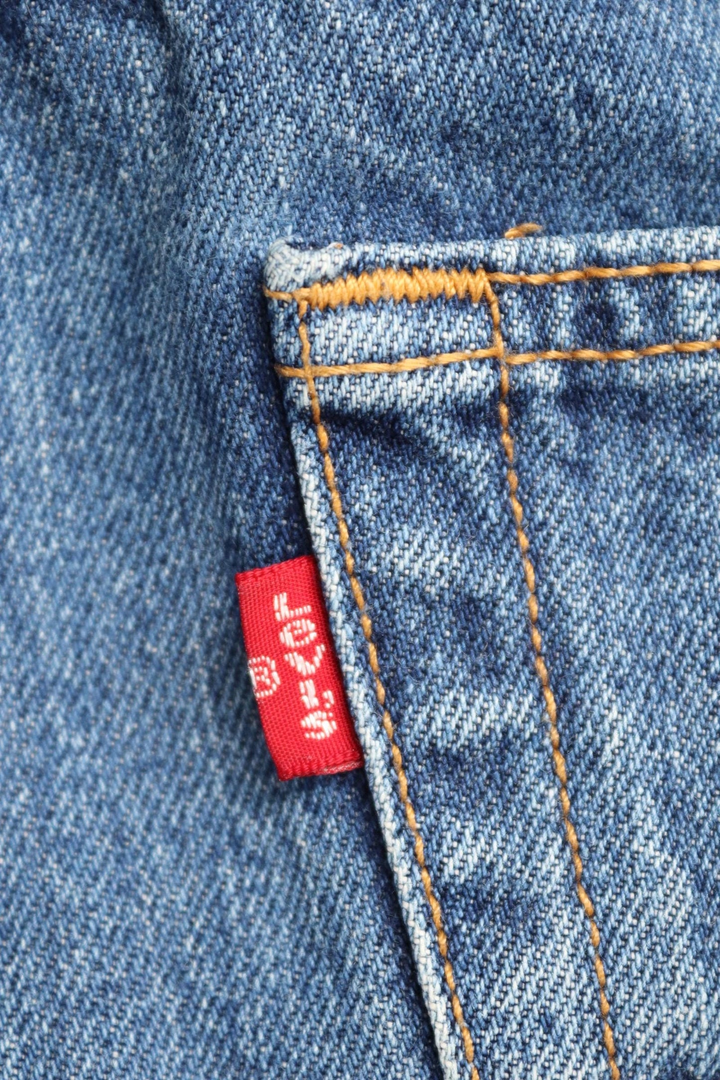 Vintage Levis 501 jeans - blue denim workwear - 36" x 32"