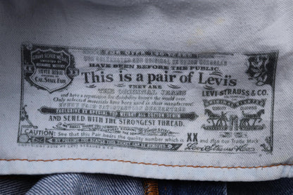 Vintage Levis 501 jeans - blue denim workwear - 38" x 32"