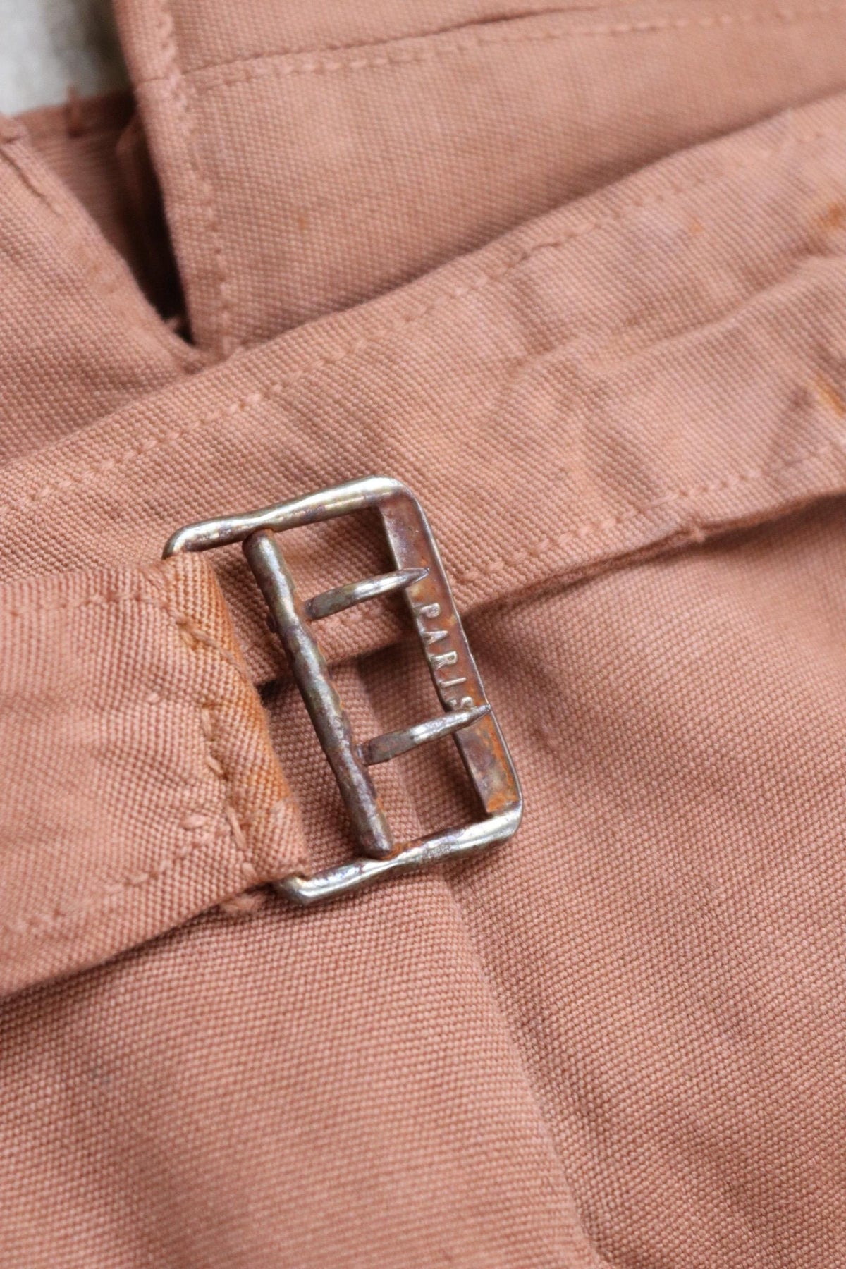 Vintage 1920s French riding jodhpurs - buckle back - hunting breeches - 31” x 25”