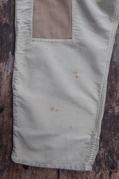 Vintage WW2 British workwear - 1940s overalls - mechanic coveralls - 43” x 37” x 26”