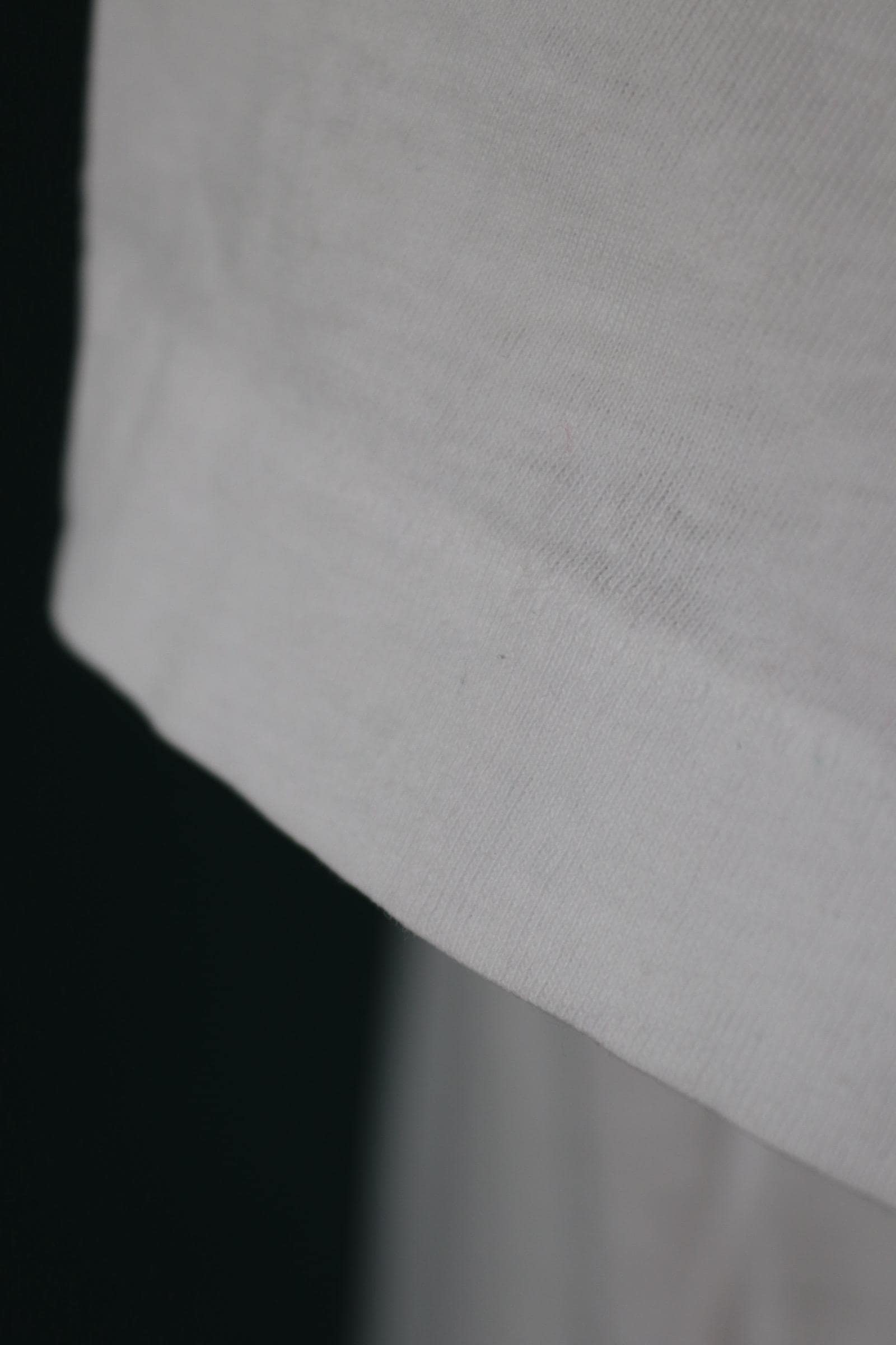 Vintage 1980s t shirt - plain white tee - 44” chest