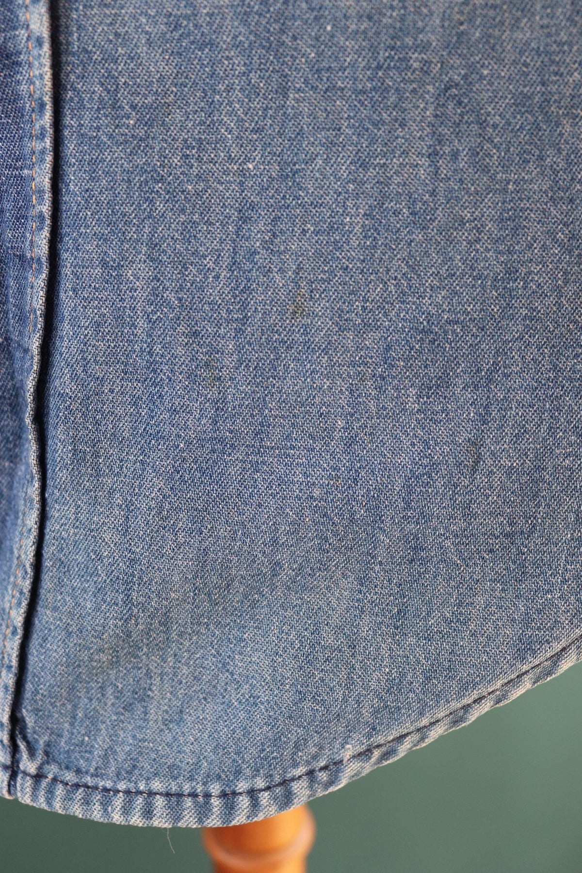 Vintage 1970s denim cowboy shirt - Penney’s Ranchcraft - Western style - 38" chest