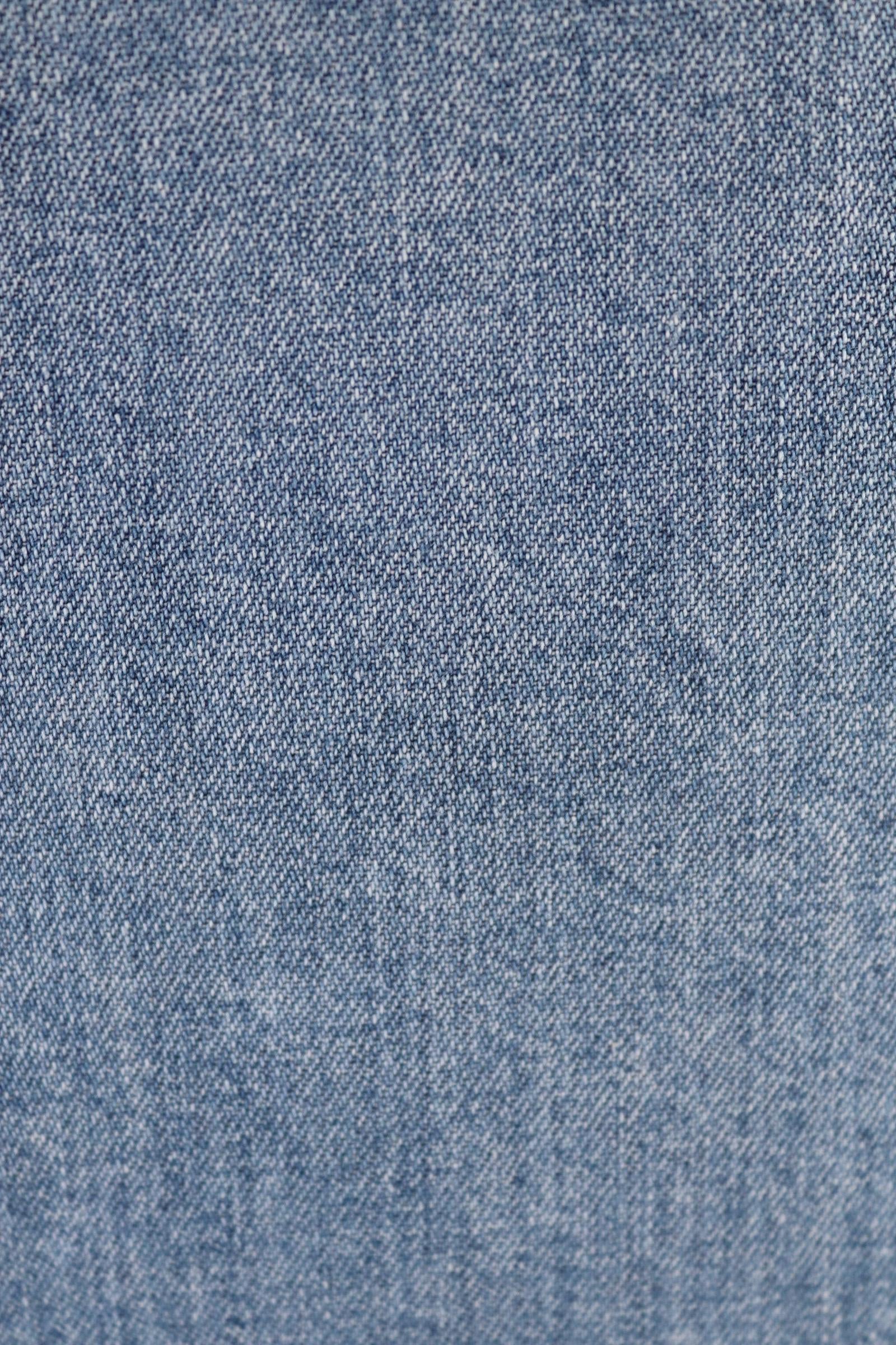 Vintage Levis denim cowboy shirt - pearl snap - Western style - 38" chest