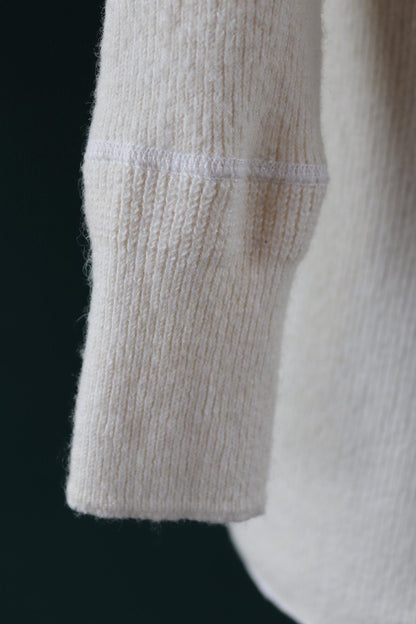 Vintage 1940s Penmans wool undershirt - Henley shirt - thermal base layer - made in Canada - 36" chest