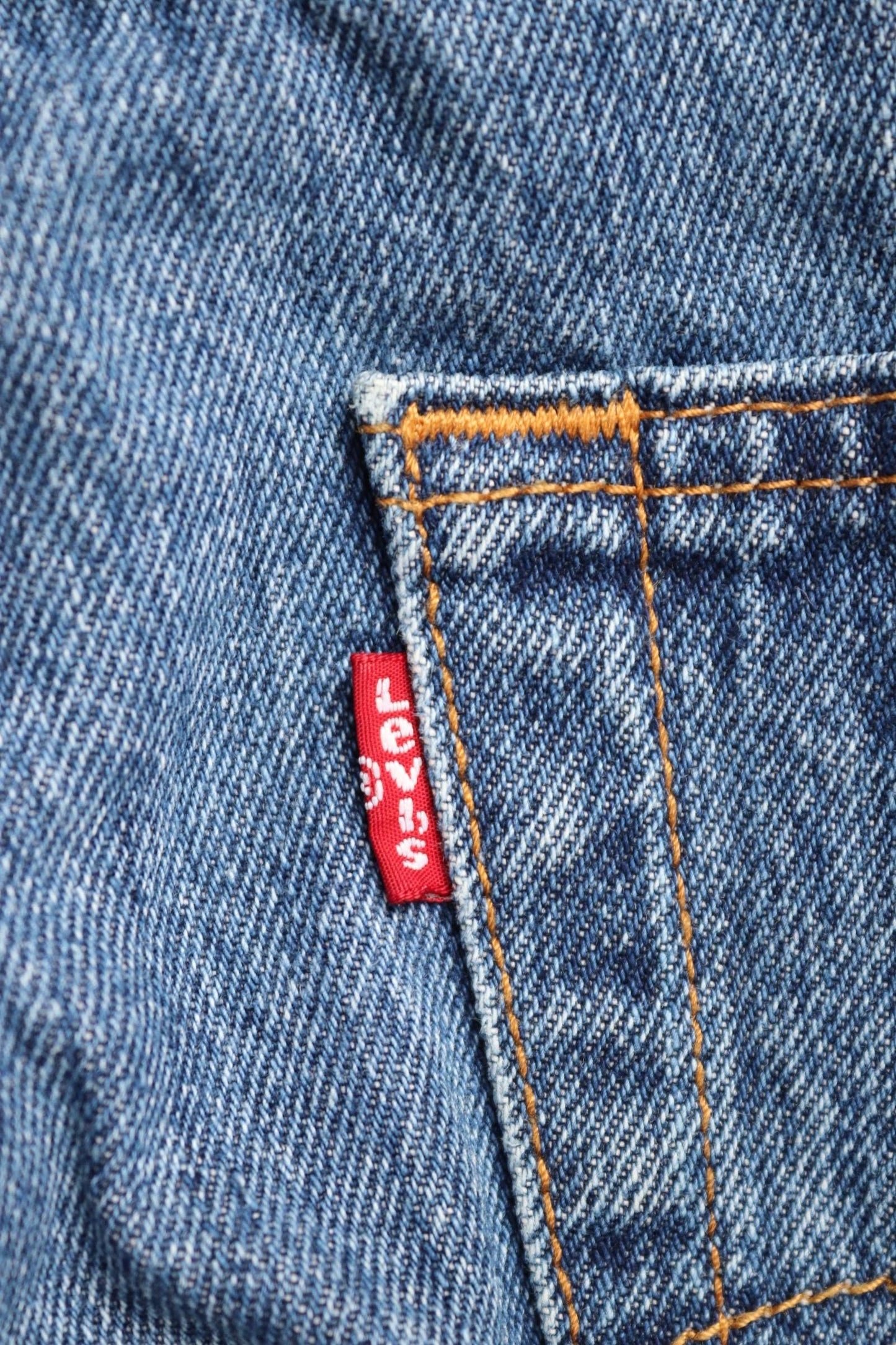Vintage Levis 501 jeans - blue denim workwear - 36" x 34"