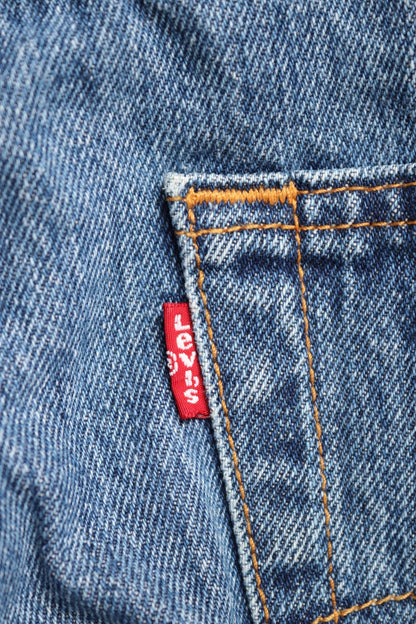 Vintage Levis 501 jeans - blue denim workwear - 36" x 34"
