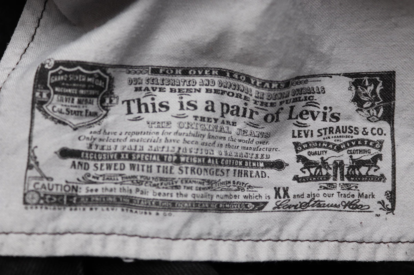 Vintage Levis 501 jeans - black denim - 34" x 29"
