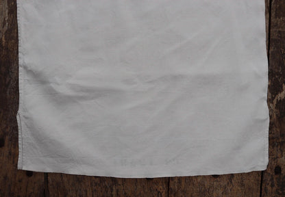 Vintage 1940s French linen sailor shirt - Marine Nationale - naval jumper - military workwear - 37” chest