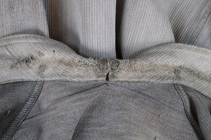 Vintage 1930s French hunting jacket - 1940s workwear - velours cotele - corduroy chore coat - 41” chest