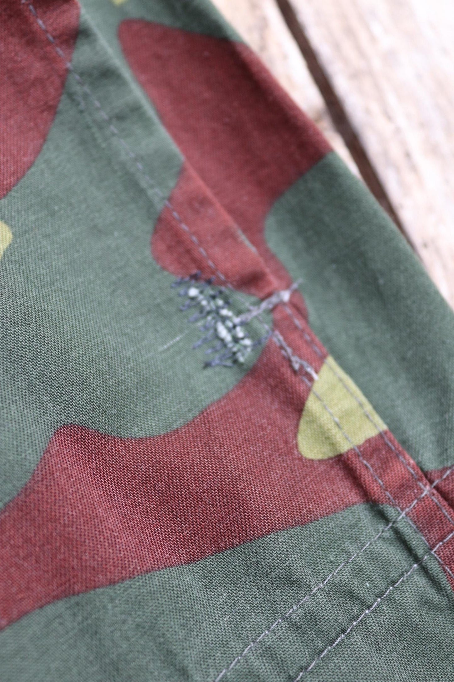 Vintage 1980s Finnish M62 camo trousers - windproof paratrooper pants - 37” x 27”